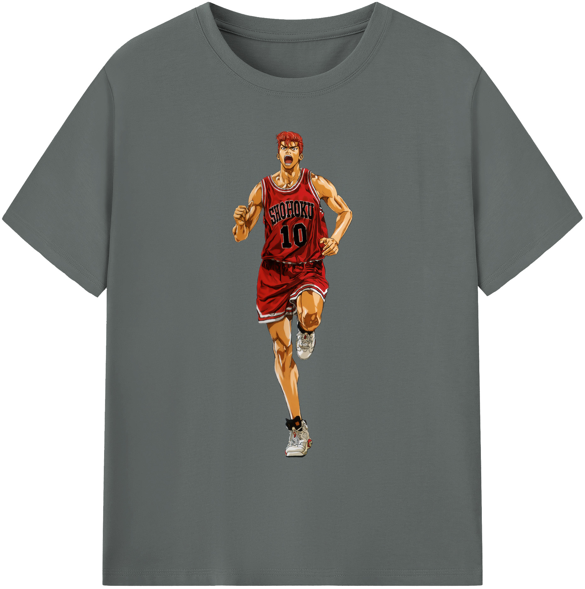 （画像用） SLAM DUNK／スラムダンク 綿100％ メンズ半袖Tシャツ｜肌触りやわらか＆通気性